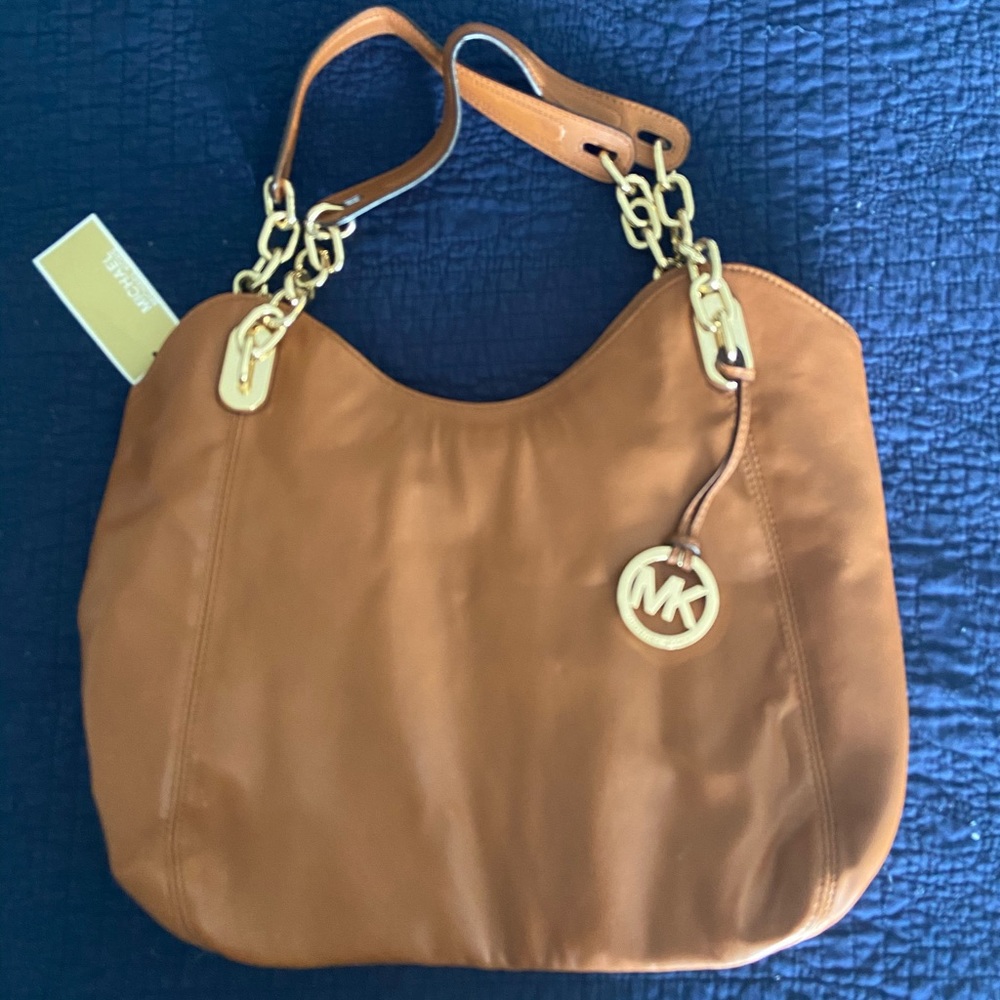 NWT Michael Kors Leather Tote
